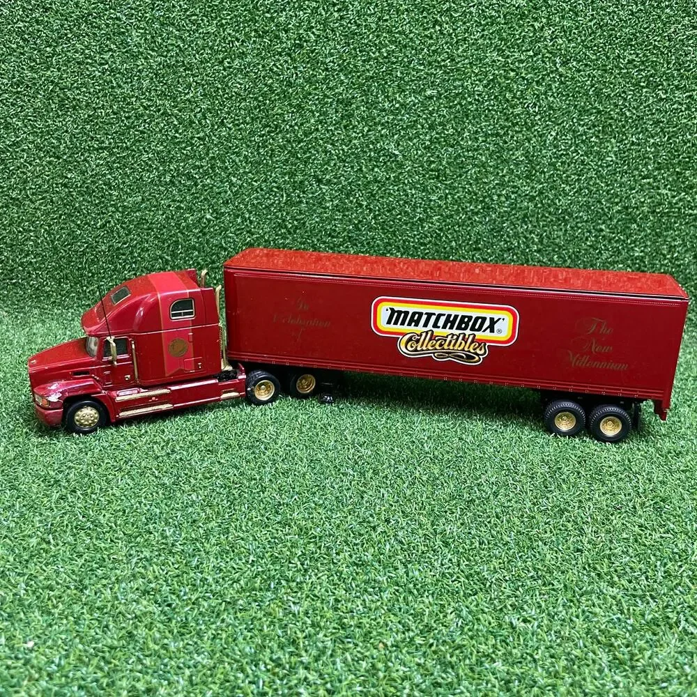 Matchbox Dinky Mack CH600 Millennium Edition Diecast Tractor Trailer Truck